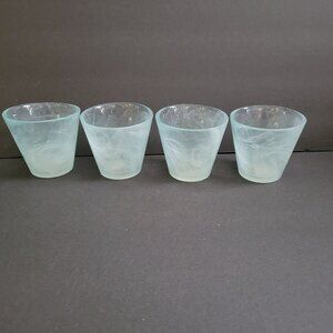 Ravenhead Ecoglass Set Of 4 Frosted Glass Tumblers With Swirl Design